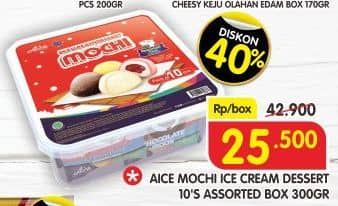 Promo Harga Aice Mochi Assorted 10 pcs - Superindo