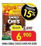 Promo Harga SIMBA Cereal Choco Chips 55 gr - Superindo