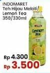 Promo Harga Indomaret Minuman Teh Lemon, Hijau Melati 330 ml - Indomaret