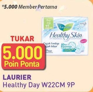 Promo Harga Laurier Healthy Skin Day Wing 22cm 9 pcs - Alfamart