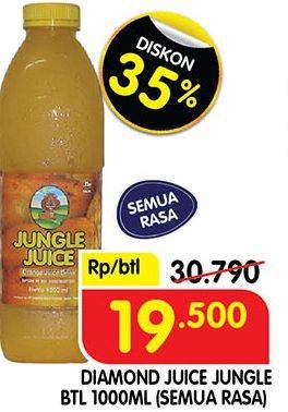 Promo Harga DIAMOND Jungle Juice All Variants 1000 ml - Superindo