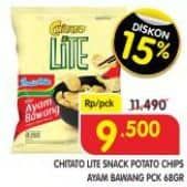 Promo Harga Chitato Lite Snack Potato Chips Ayam Bawang 68 gr - Superindo