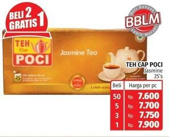 Promo Harga Cap Poci Teh Celup Melati per 25 pcs 2 gr - Lotte Grosir