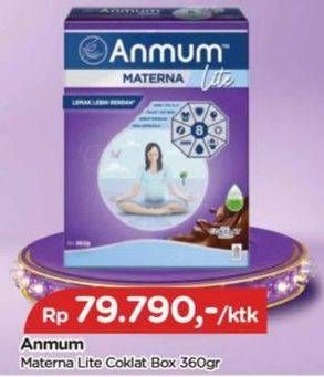 Promo Harga Anmum Materna Lite Cokelat 360 gr - TIP TOP
