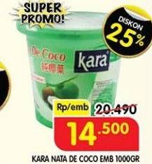 Promo Harga Kara Nata De Coco Original 1000 gr - Superindo