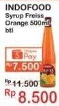 Promo Harga FREISS Syrup Squash Orange 500 ml - Indomaret