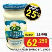 Promo Harga Arla Cheesy Spread 240 gr - Superindo