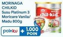 Promo Harga MORINAGA Chil Kid Platinum Vanila, Madu 800 gr - Indomaret