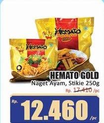 Promo Harga Hemato Gold Nugget Stikie, Ayam 250 gr - Hari Hari
