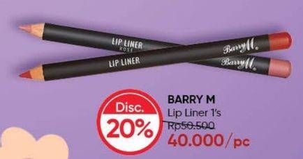 Promo Harga Barry M Lip Liner All Variants  - Guardian