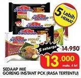 Promo Harga SEDAAP Mie Goreng 73 gr - Superindo