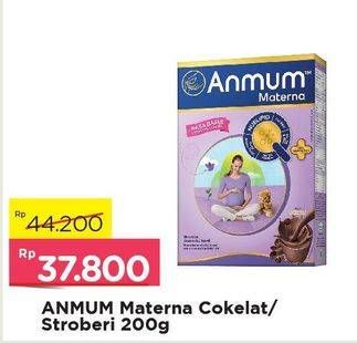 Promo Harga ANMUM Materna Chocolate, Strawberry 200 gr - Alfamart
