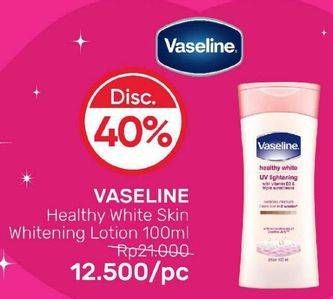 Promo Harga VASELINE Intensive Care Healthy White UV Lightening 100 ml - Guardian