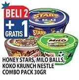 Honey Stars/Koko Krunch/Milo Balls