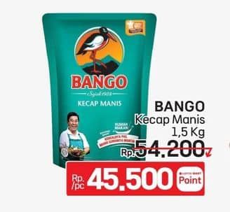 Promo Harga Bango Kecap Manis 1525 gr - LotteMart