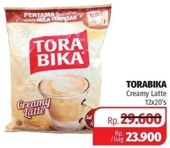 Promo Harga Torabika Creamy Latte per 12 sachet 20 pcs - Lotte Grosir