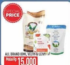Promo Harga IOMI/ LEIVY/ VELVY Shower Cream  - Hypermart