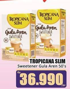 Promo Harga Tropicana Slim Sweetener Gula Aren 50 pcs - Hari Hari