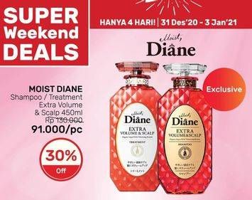 Promo Harga MOIST DIANE Shampoo Extra Volume And Scalp 450 ml - Guardian