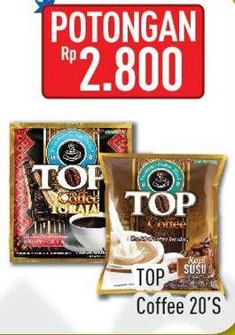 Promo Harga Top Coffee Kopi per 20 sachet - Hypermart