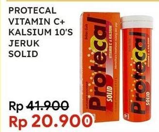 Promo Harga PROTECAL Solid Effercent 10 pcs - Indomaret