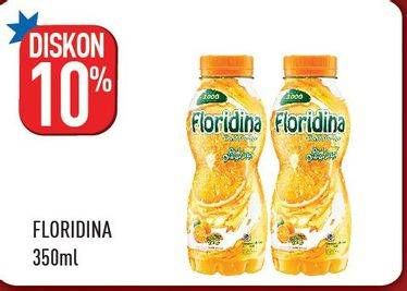 Promo Harga FLORIDINA Juice Pulp Orange 350 ml - Hypermart