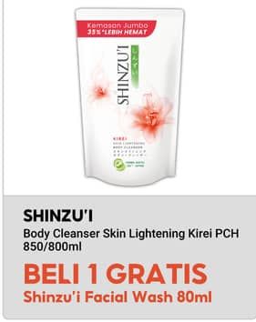 Promo Harga Shinzui Body Cleanser Kirei 800 ml - Indomaret