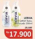 Promo Harga Lervia Lotion Avocado, Milk 200 ml - Alfamidi