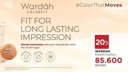 Promo Harga WARDAH Colorfit Perfect Glow Cushion  - Watsons