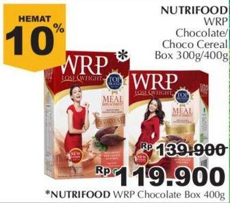 Promo Harga WRP Lose Weight Meal Replacement Cokelat, Coklat Sereal 306 gr - Giant