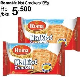 Promo Harga ROMA Malkist 135 gr - Carrefour