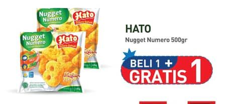 Promo Harga Hato Nugget Numero 500 gr - Hypermart