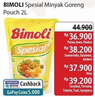 Promo Harga Bimoli Minyak Goreng Spesial 2000 ml - Alfamidi