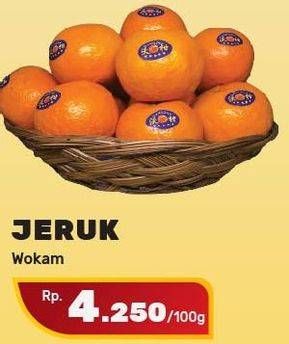 Promo Harga Jeruk Wokam per 100 gr - Yogya