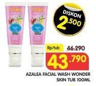 Promo Harga AZALEA Facial Wash Wonder Skin 100 ml - Superindo