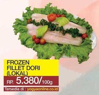 Promo Harga Fillet Dori Lokal per 100 gr - Yogya