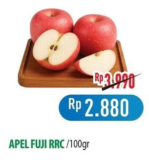 Promo Harga Apel Fuji RRC per 100 gr - Hypermart