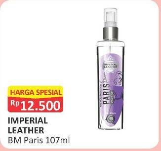 Promo Harga CUSSONS IMPERIAL LEATHER Fine Fragrance Mist Paris 107 ml - Alfamart