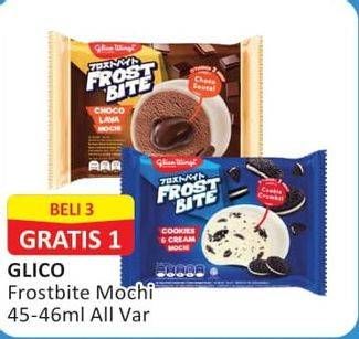 Promo Harga Glico Frostbite Mochi All Variants 46 ml - Alfamart