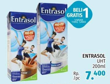 Promo Harga ENTRASOL Susu UHT 200 ml - LotteMart