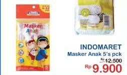 Promo Harga INDOMARET Masker Anak 5 pcs - Indomaret