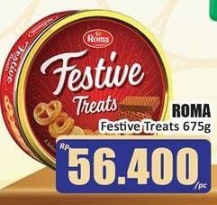 Promo Harga ROMA Festive Treats 675 gr - Hari Hari