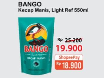 Promo Harga BANGO Kecap Manis 550 ml - Alfamart