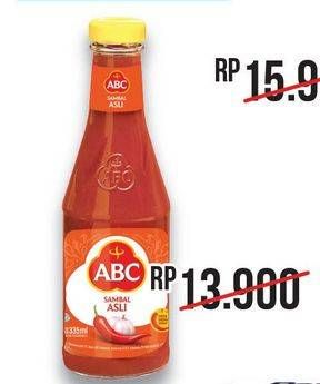 Promo Harga ABC Sambal 335 ml - Alfamart