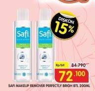 Promo Harga SAFI Purifying Make Up Remover 200 ml - Superindo