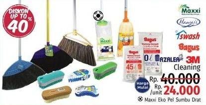 Promo Harga MAXXI/HAWAII/SWASH/BAGUS/AZALEA/3M Cleaning  - LotteMart