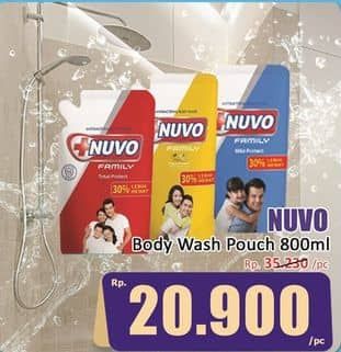 Promo Harga Nuvo Body Wash 825 ml - Hari Hari