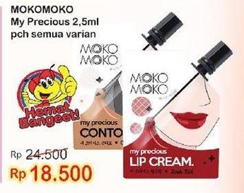 Promo Harga MOKO MOKO My Precious Lip Cream All Variants 2 ml - Indomaret