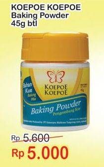 Promo Harga KOEPOE KOEPOE Baking Powder 45 gr - Indomaret