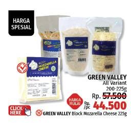 Promo Harga Green Valley Keju  - LotteMart